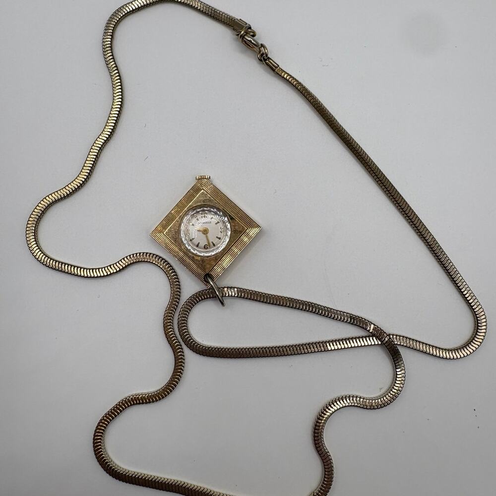 1974 Caravelle N4 Manual Wind Pendant Watch - West Germany - AS-IS - Picture 4 of 9